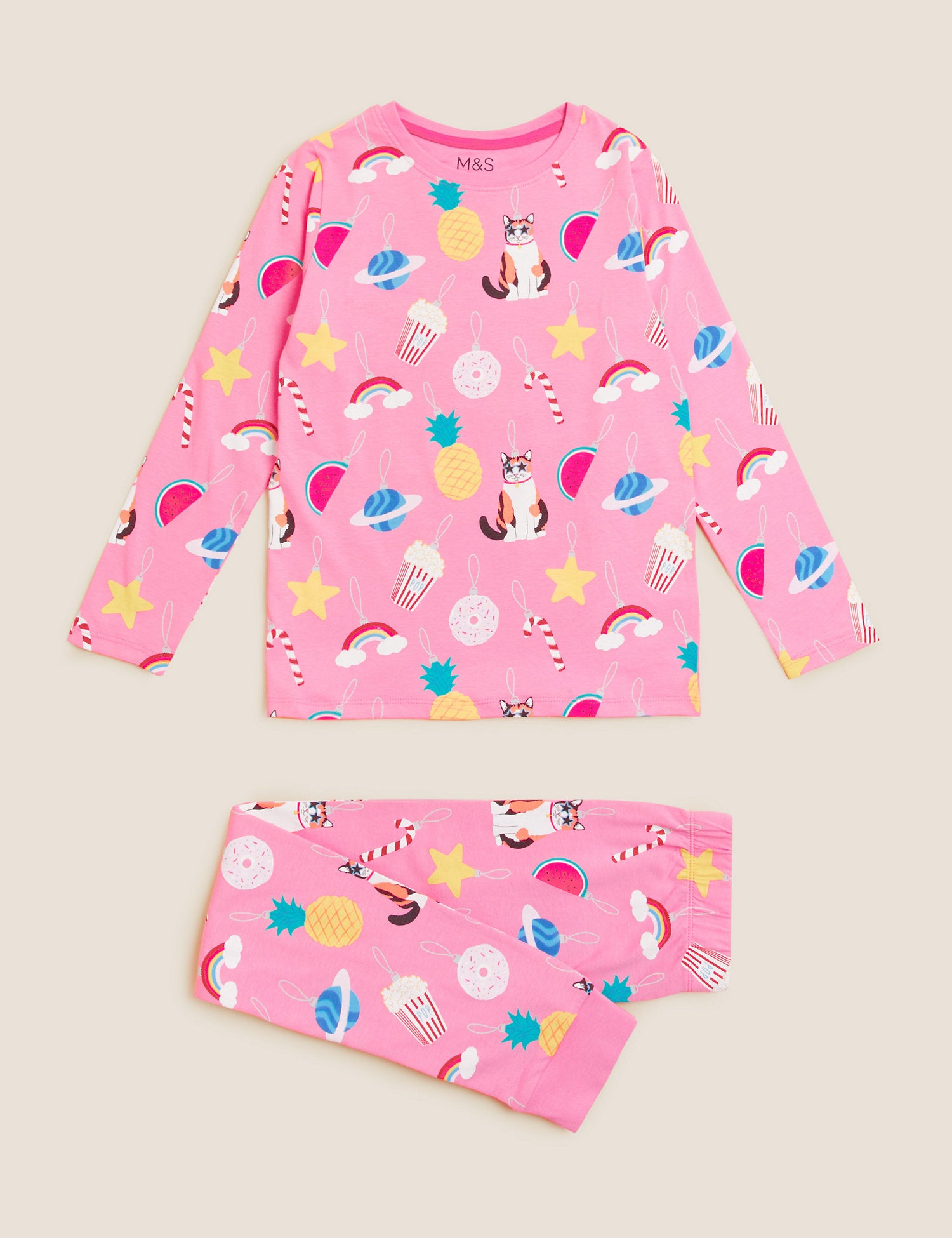 Pure Cotton Cat Pyjamas