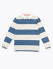 Cotton Striped Rugby Top