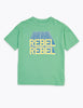 Cotton Rebel Rebel Slogan T-Shirt