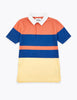 Cotton Colour Block Rugby Top