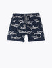 Pure Cotton Shark Shorts