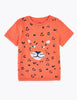 Pure Cotton Leopard T-Shirt