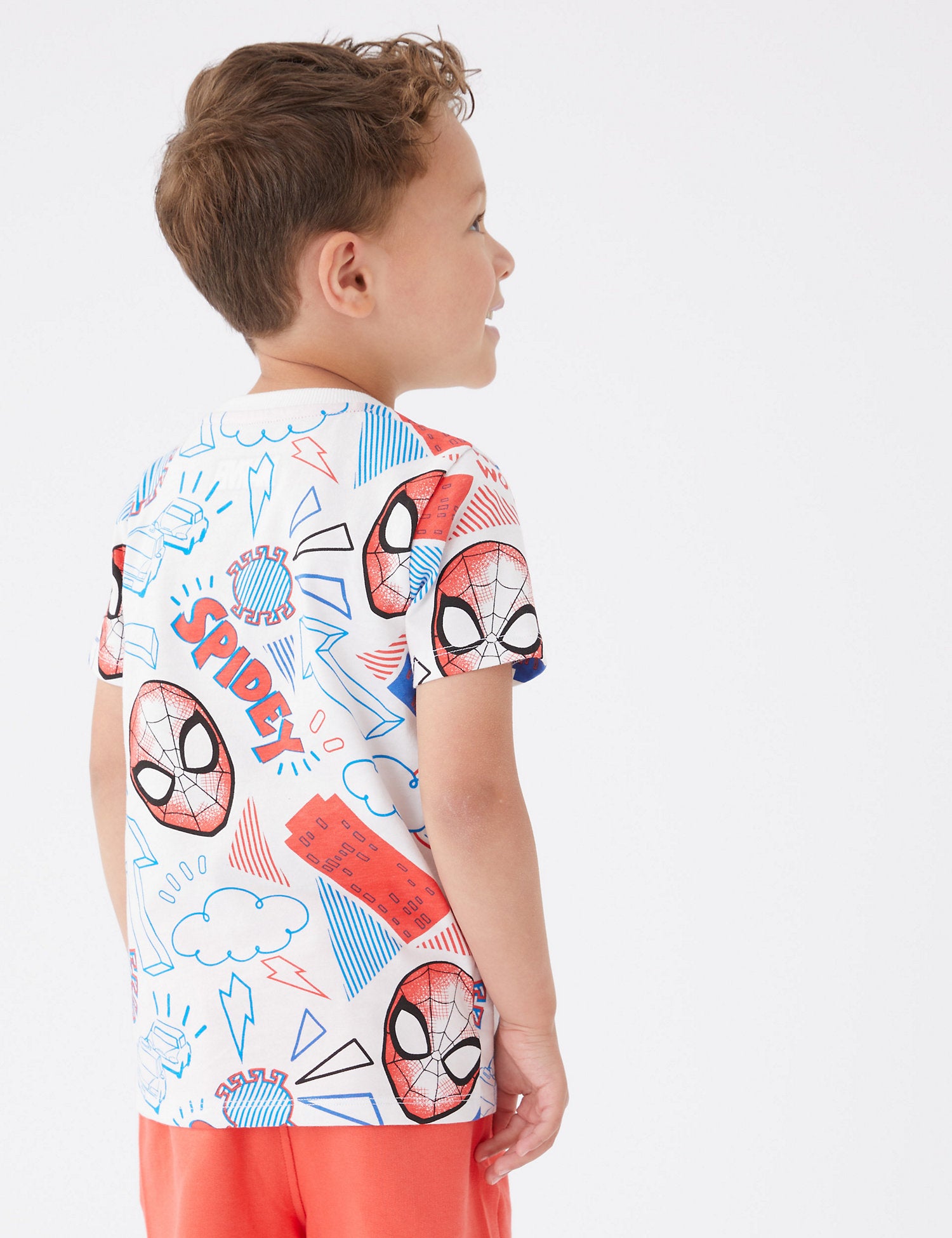 2pk Pure Cotton Spider-Man™ T-Shirts