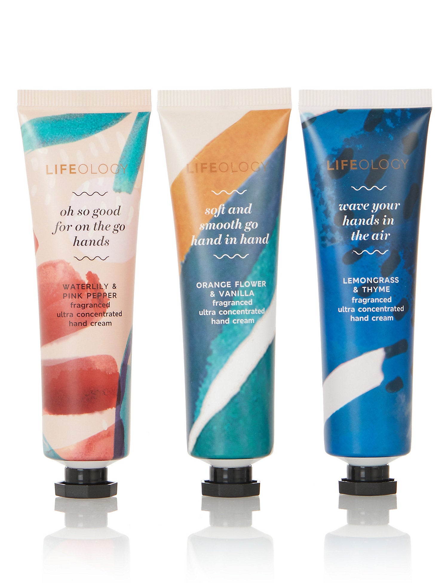 Lifeology Fragranced Hand Cream Trio