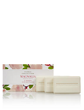 Magnolia Trio of Soaps