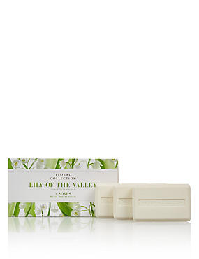 Lily of the Valley Trio of Soaps