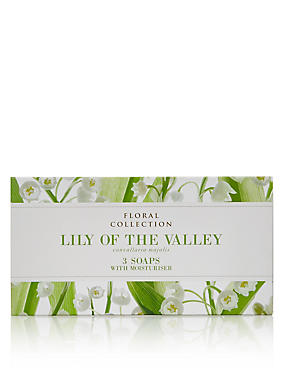 Lily of the Valley Trio of Soaps