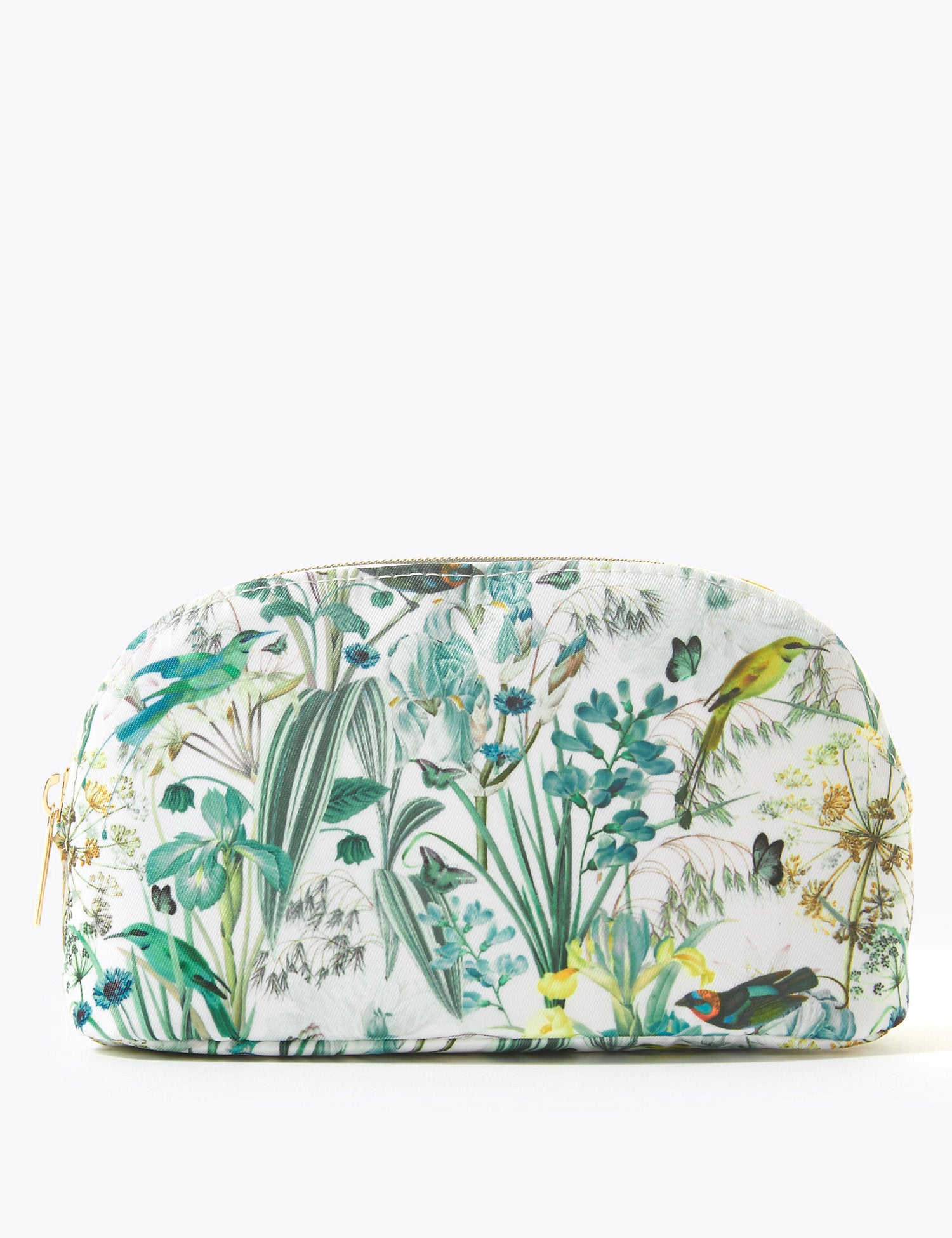 Printed Botanical Make-up Bag