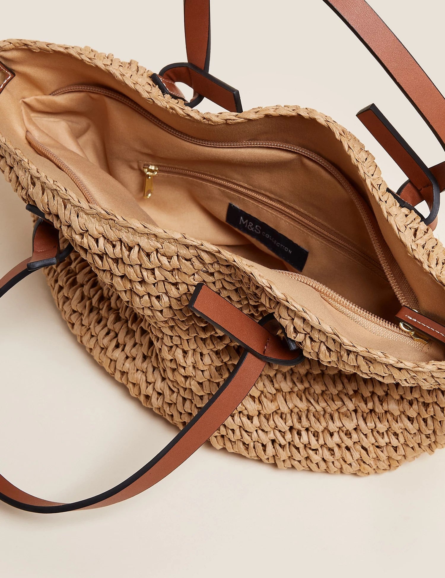 Straw Mini Tote Bag