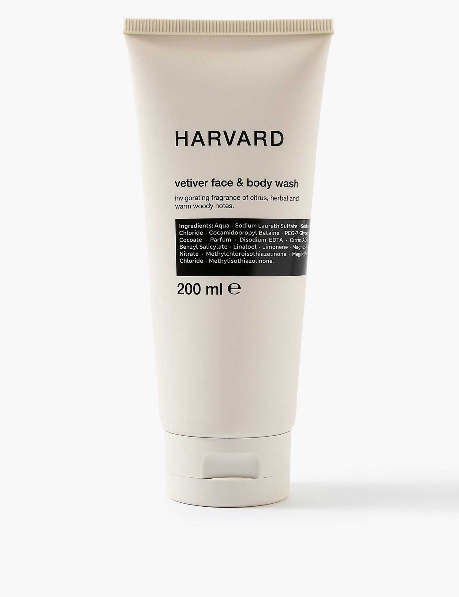 Vetiver Face & Body Wash 200ml