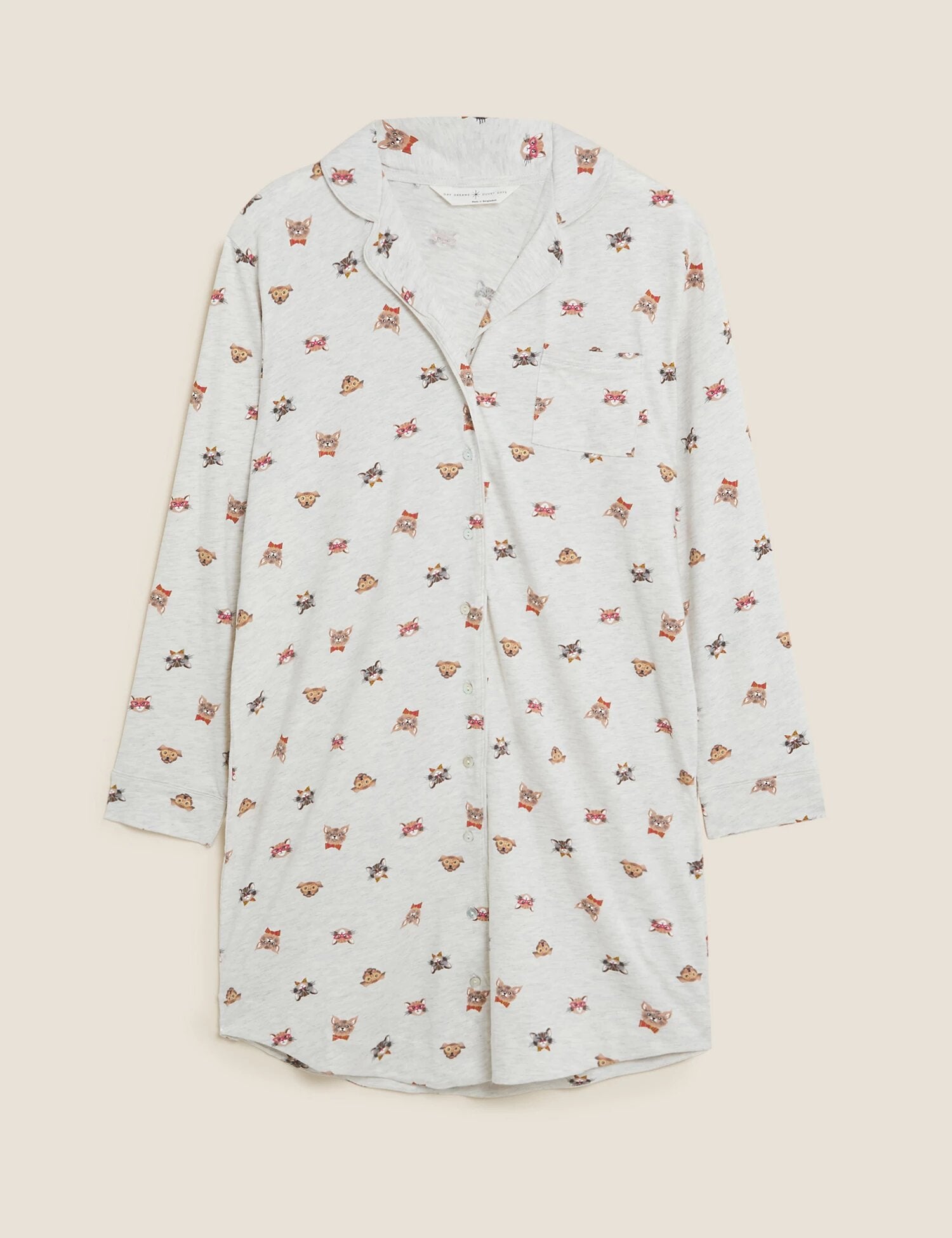 Cotton Rich Dogs and Cats Nightshirt