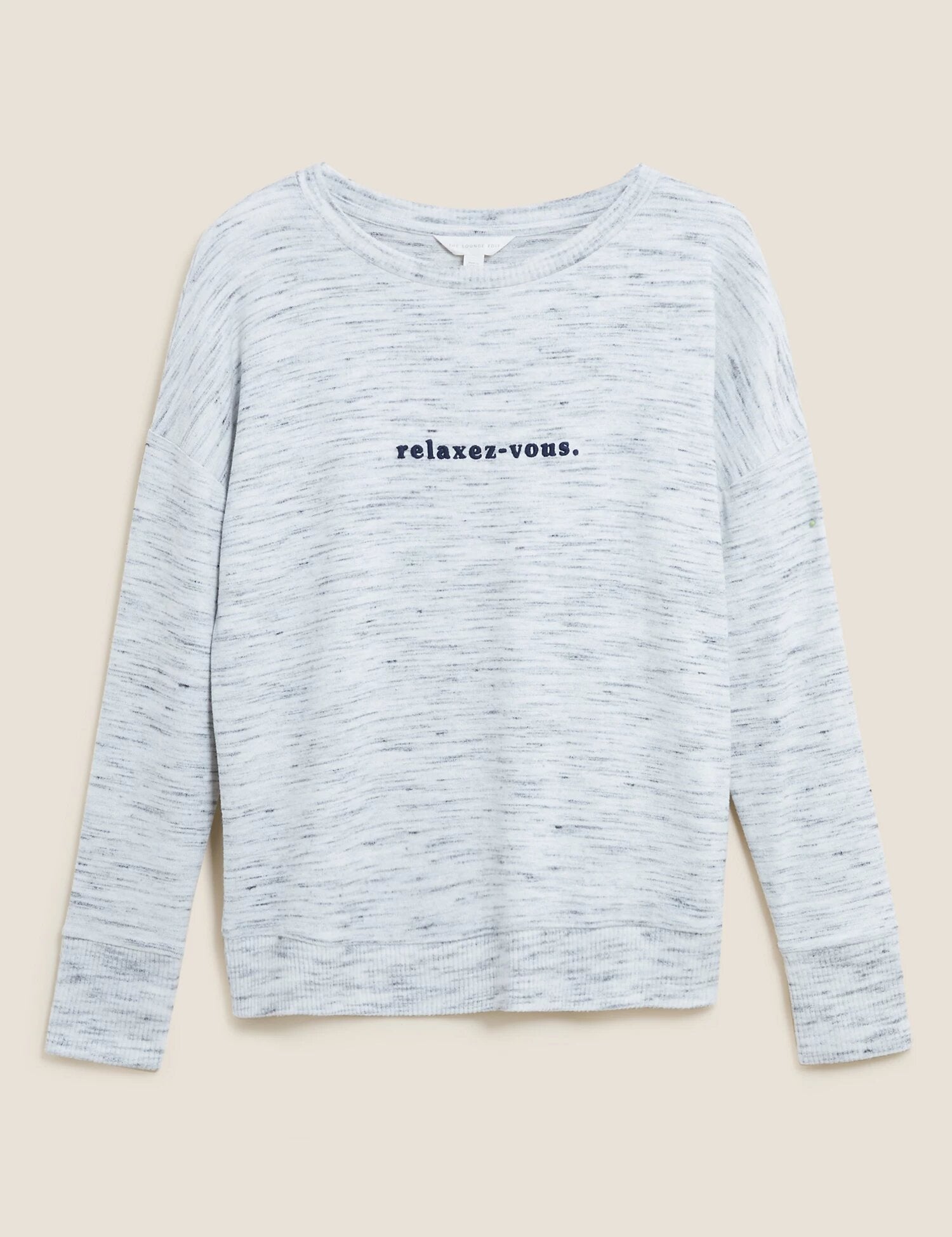 Cosy Knit Lounge Relaxez-vous Sweatshirt