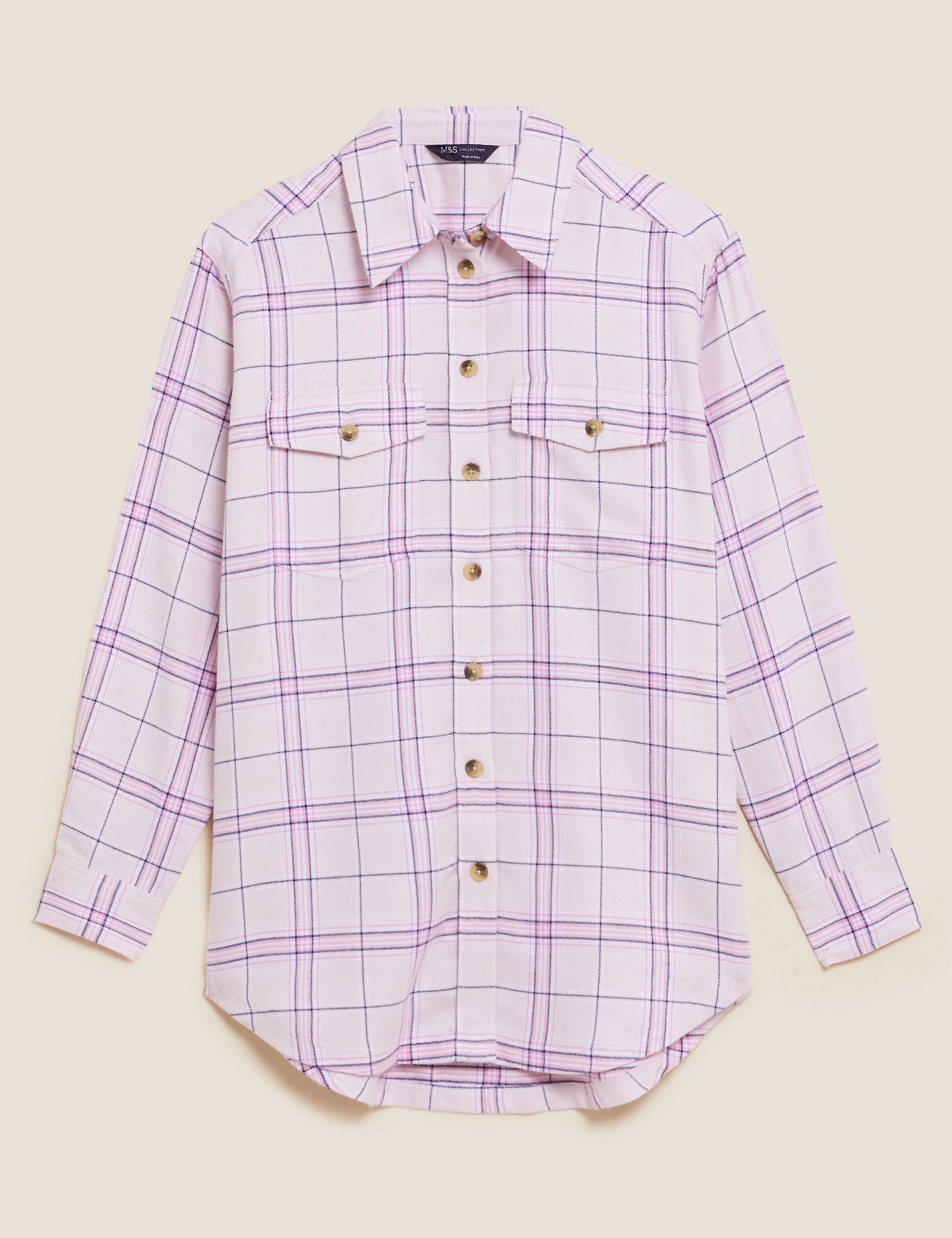 Checked Regular Fit Long Sleeve Shirt