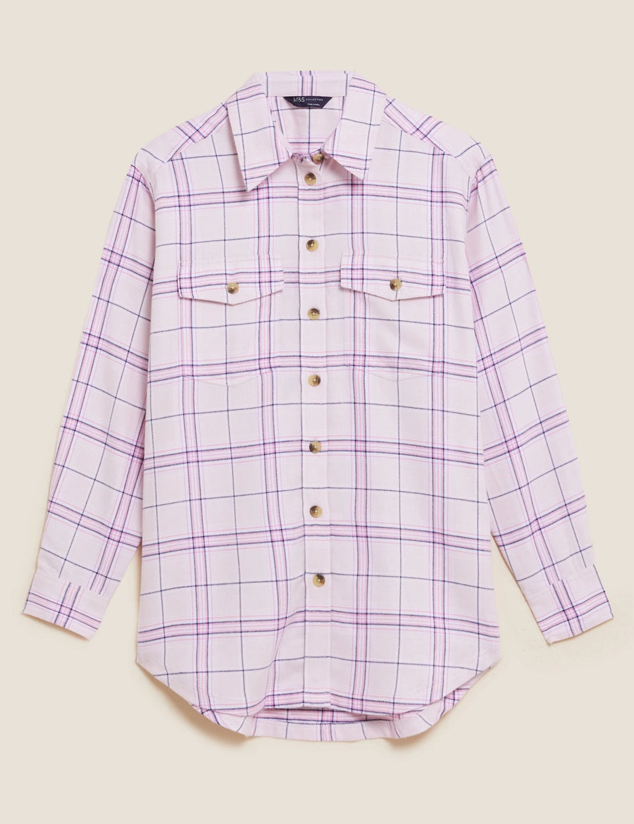 Checked Regular Fit Long Sleeve Shirt