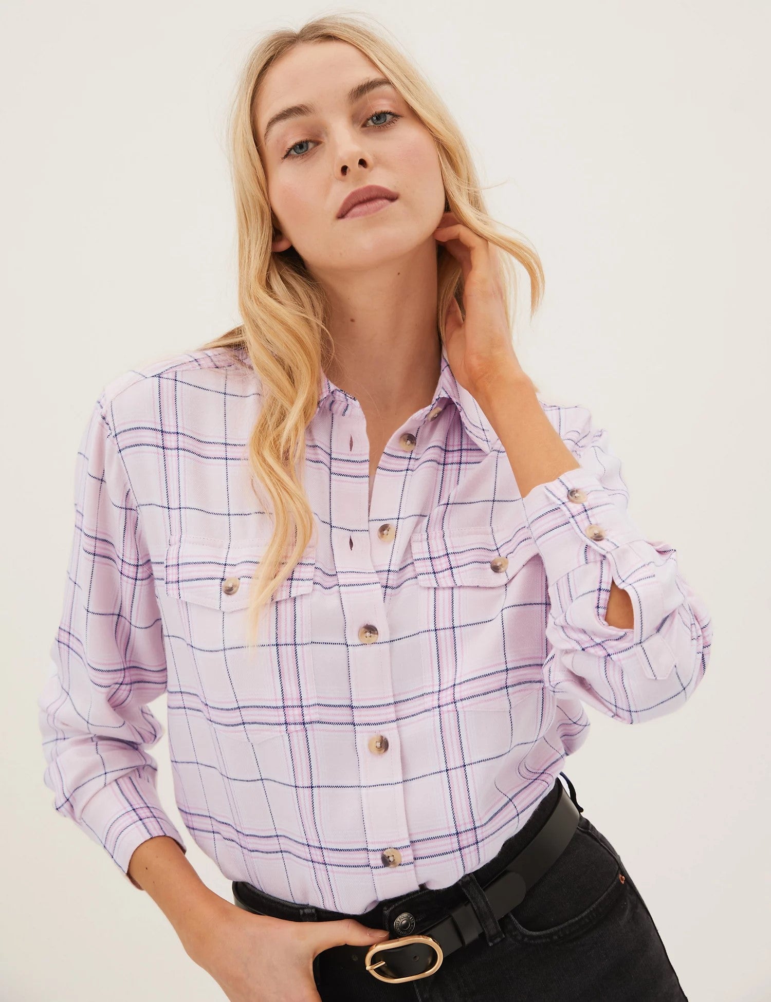 Checked Regular Fit Long Sleeve Shirt