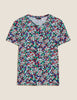 Cotton Rich Printed Fitted T-Shirt