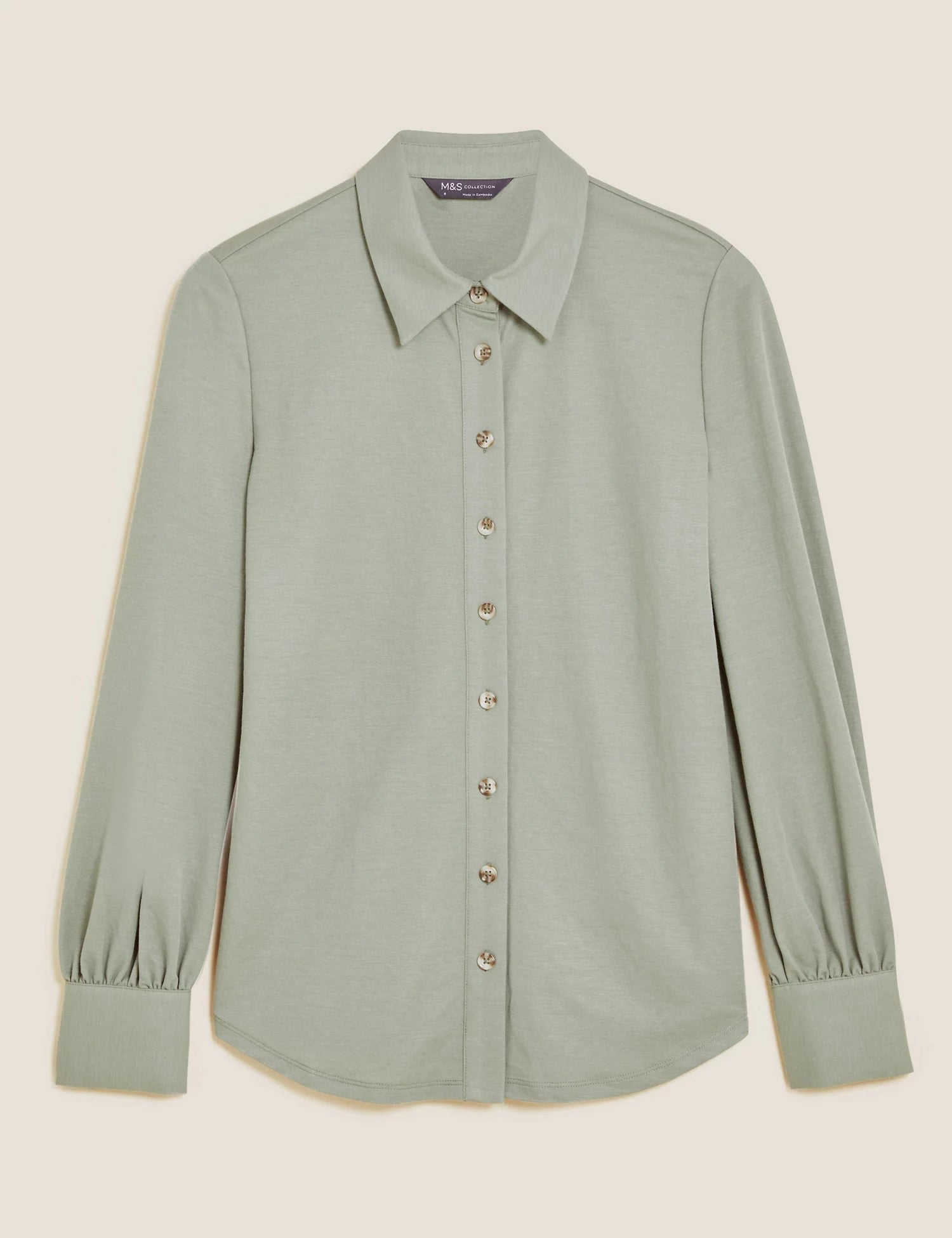 Modal Rich Collared Utility Shirt