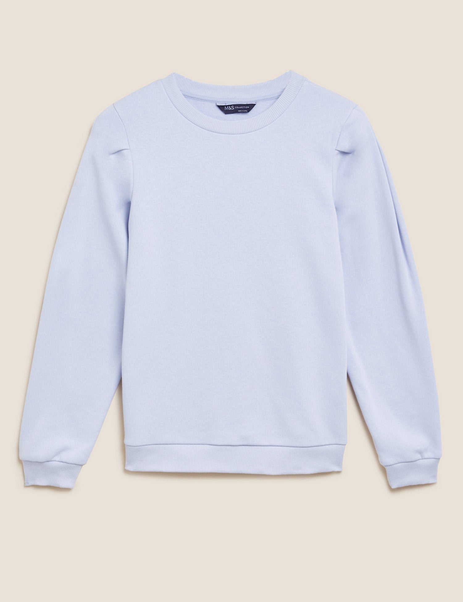 Cotton Rich Crew Neck Sweatshirt