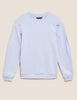 Cotton Rich Crew Neck Sweatshirt