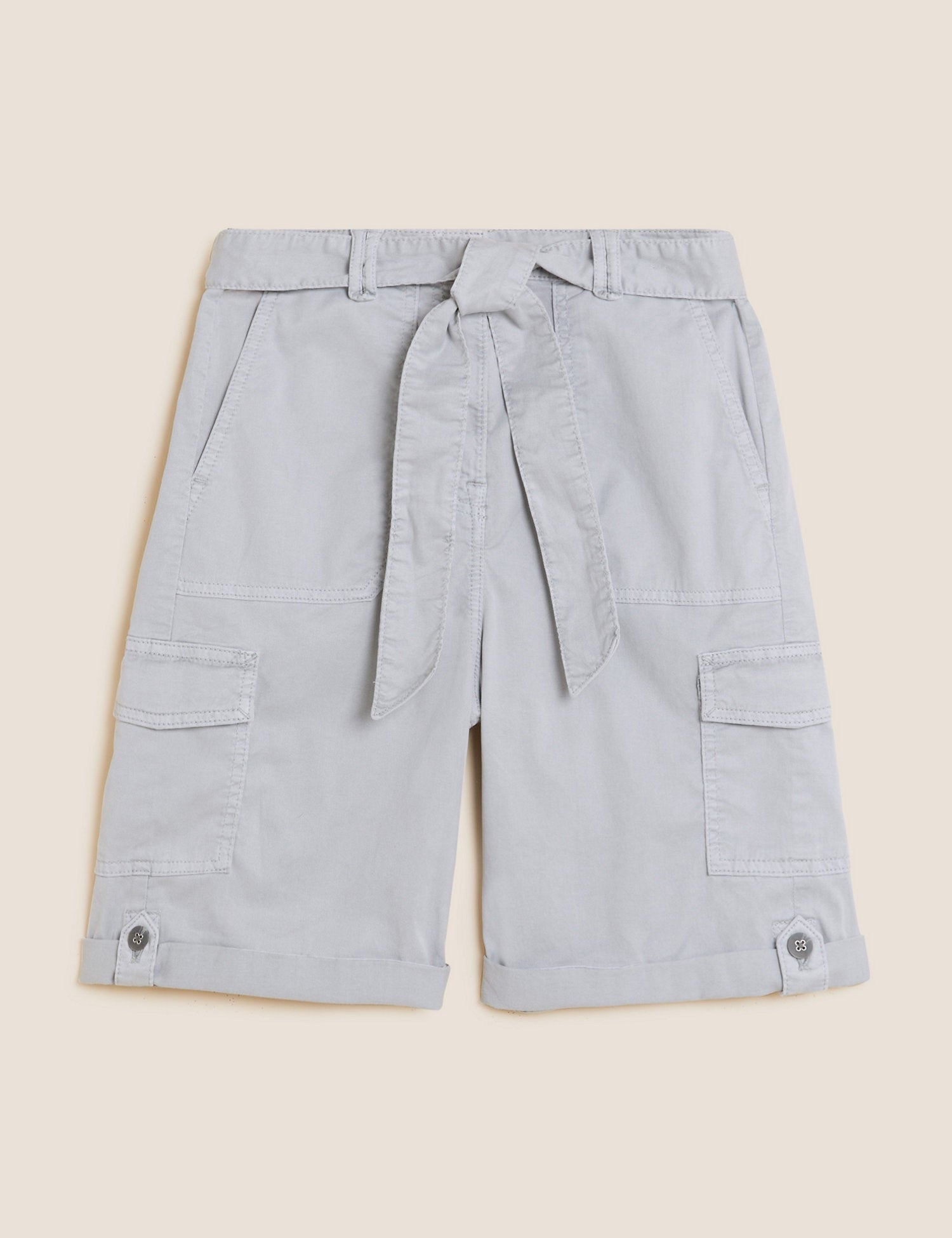 Tencel™ Rich Cargo Shorts