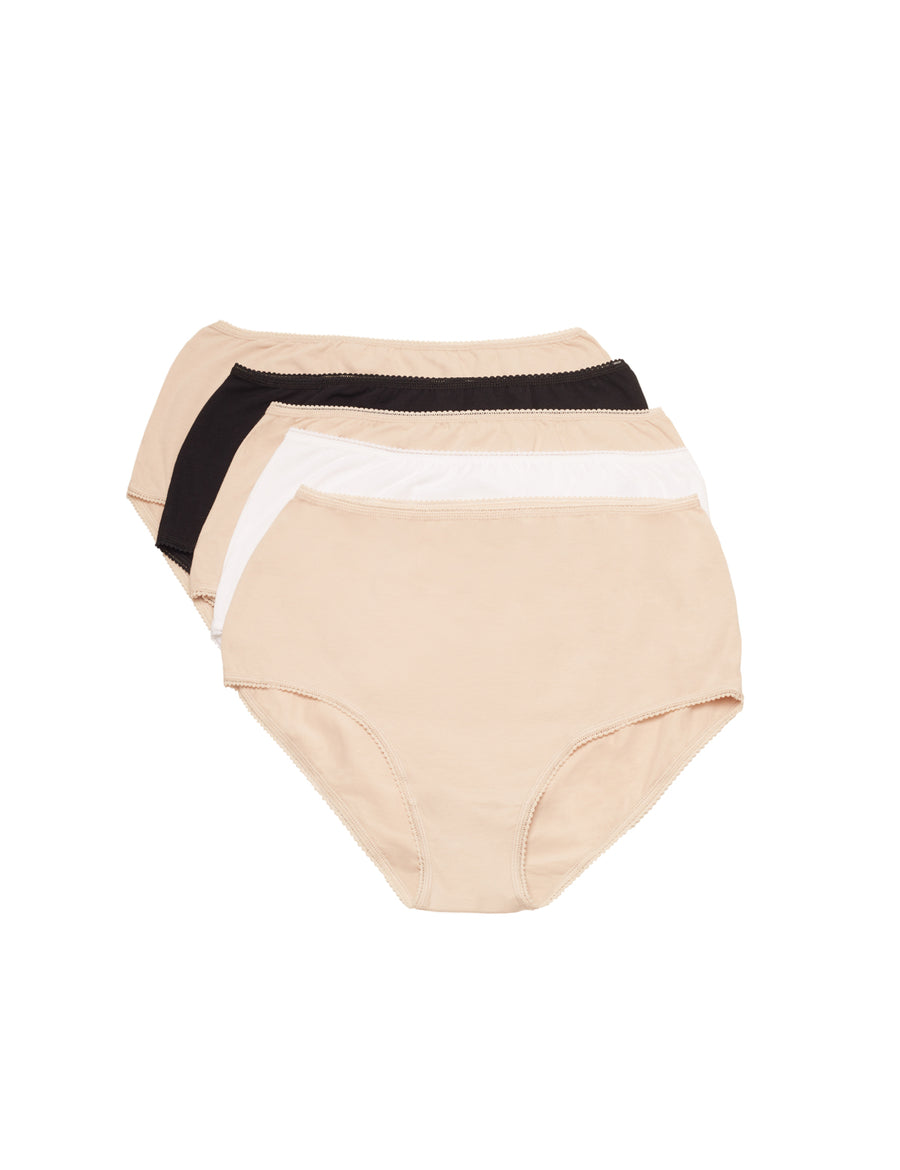 5 Pack Cotton Rich Full Brief Knickers