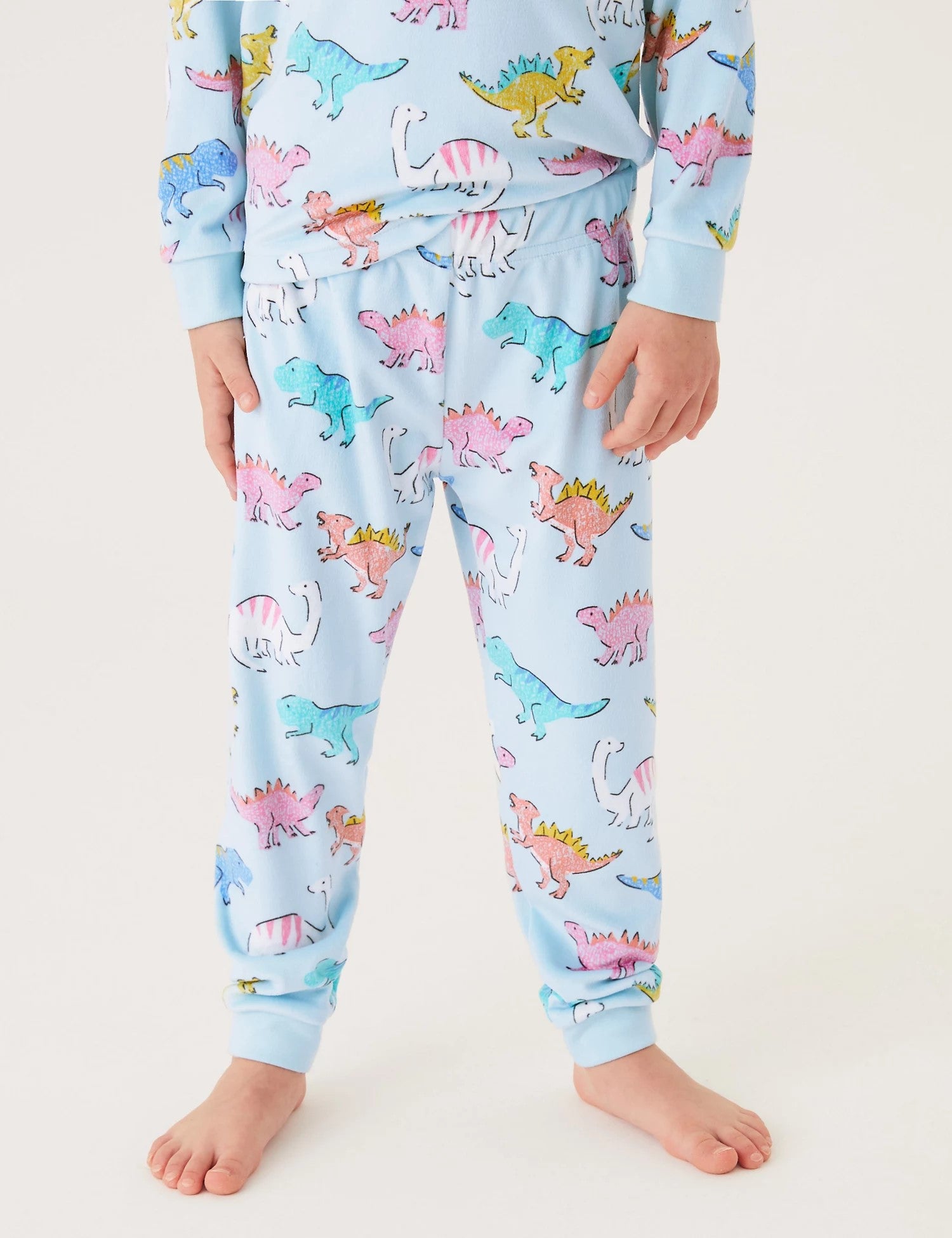 Velour Dinosaur Pyjamas