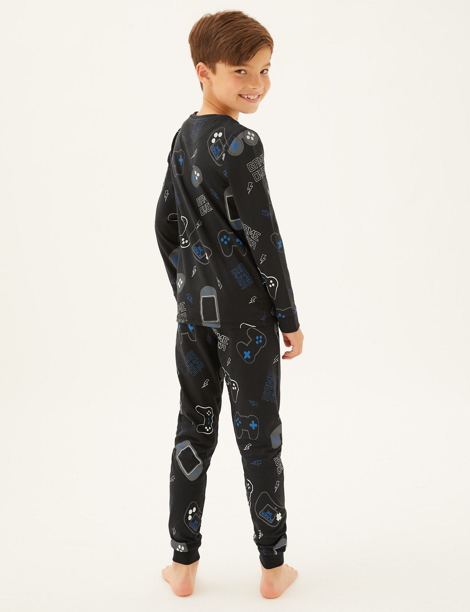 Cotton Rich Gaming Print Pyjamas