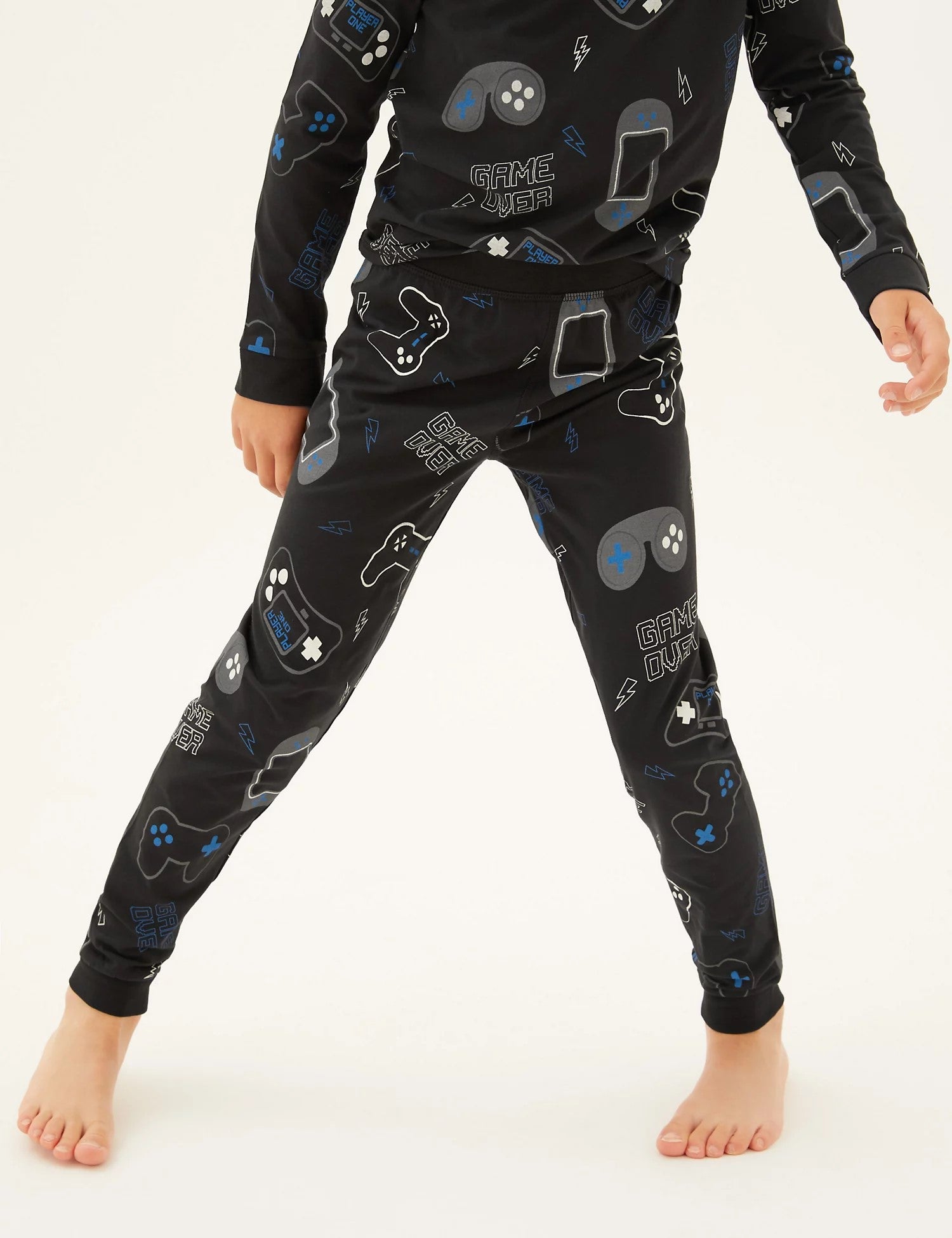 Cotton Rich Gaming Print Pyjamas