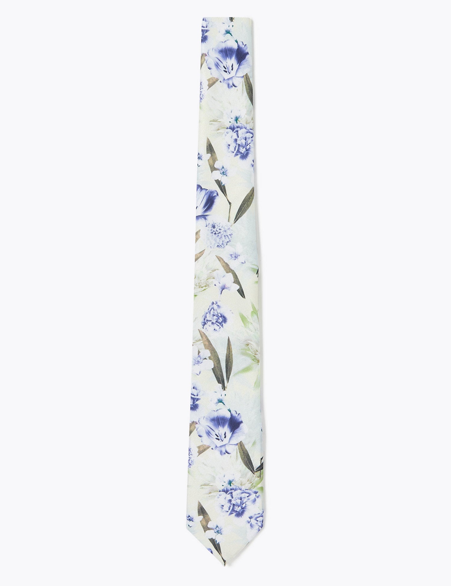 Skinny Floral Tie